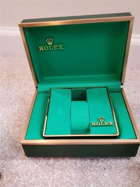 rolex box value|empty Rolex box price.